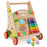 Wooden Push and Pull Baby Walker with Handle and Storage-Natural