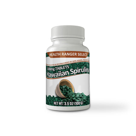 Hawaiian Spirulina 500mg 3.5oz + Hawaiian Astaxanthin 12mg 50 gelcaps Combo Pack
